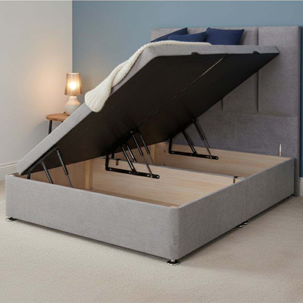 Side Opening Ottoman Storage Bed – Unique Beds Online