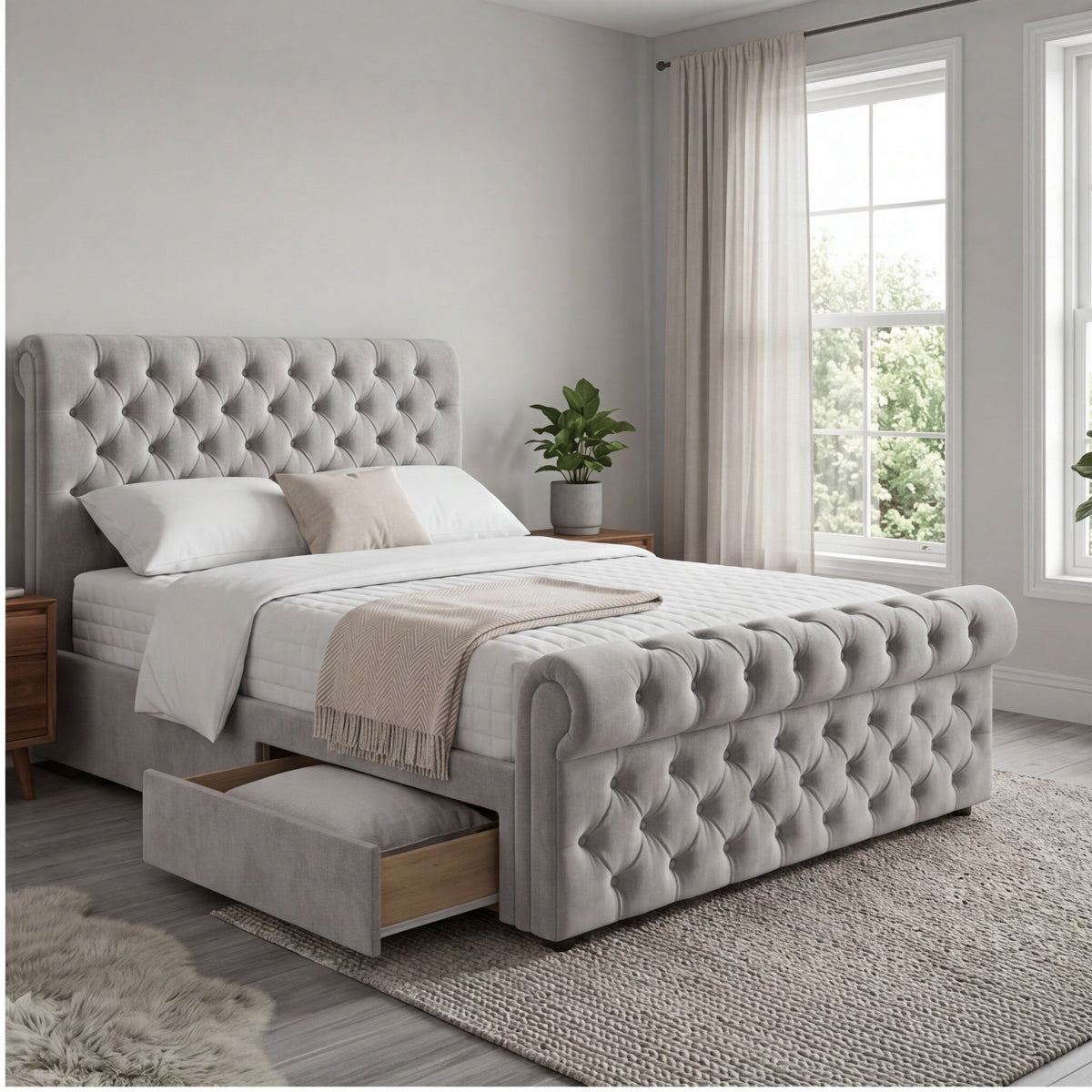 Toronto Scroll Bed Frame