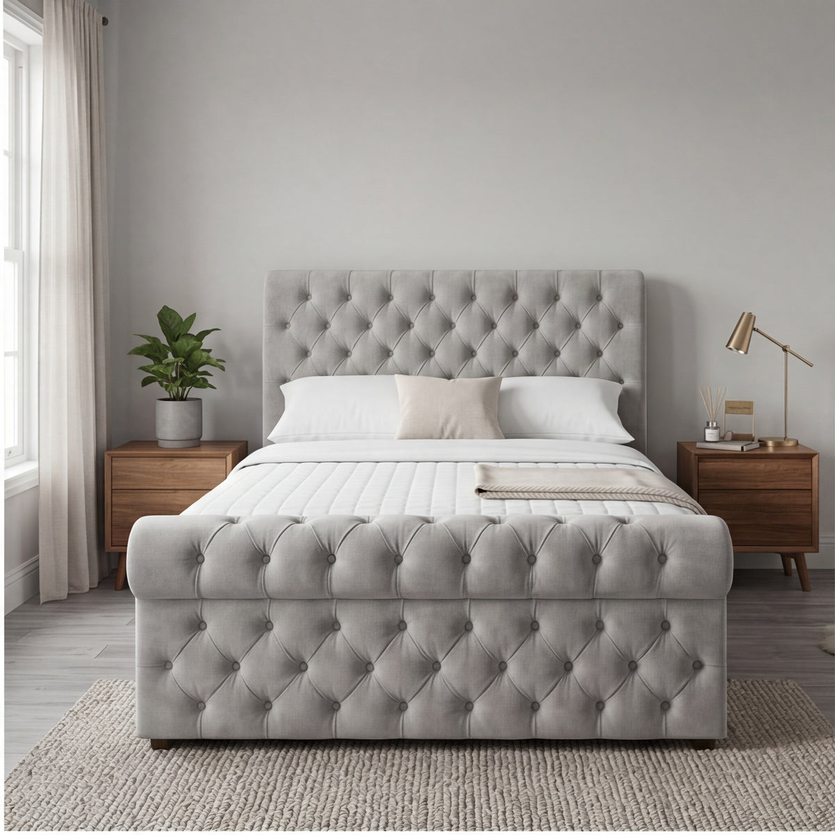 Toronto Scroll Bed Frame